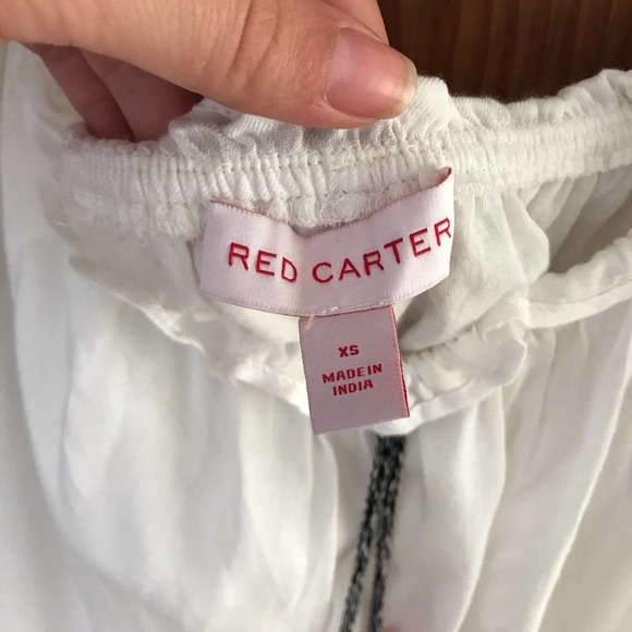 Carter Koral Crop Top White Size Extra Small - Picture 9 of 10